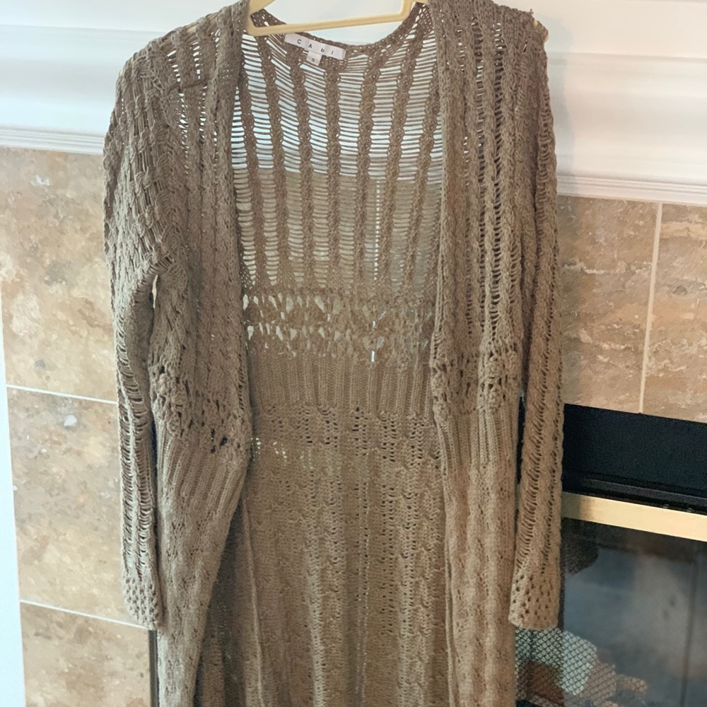 Cabi long sweater
